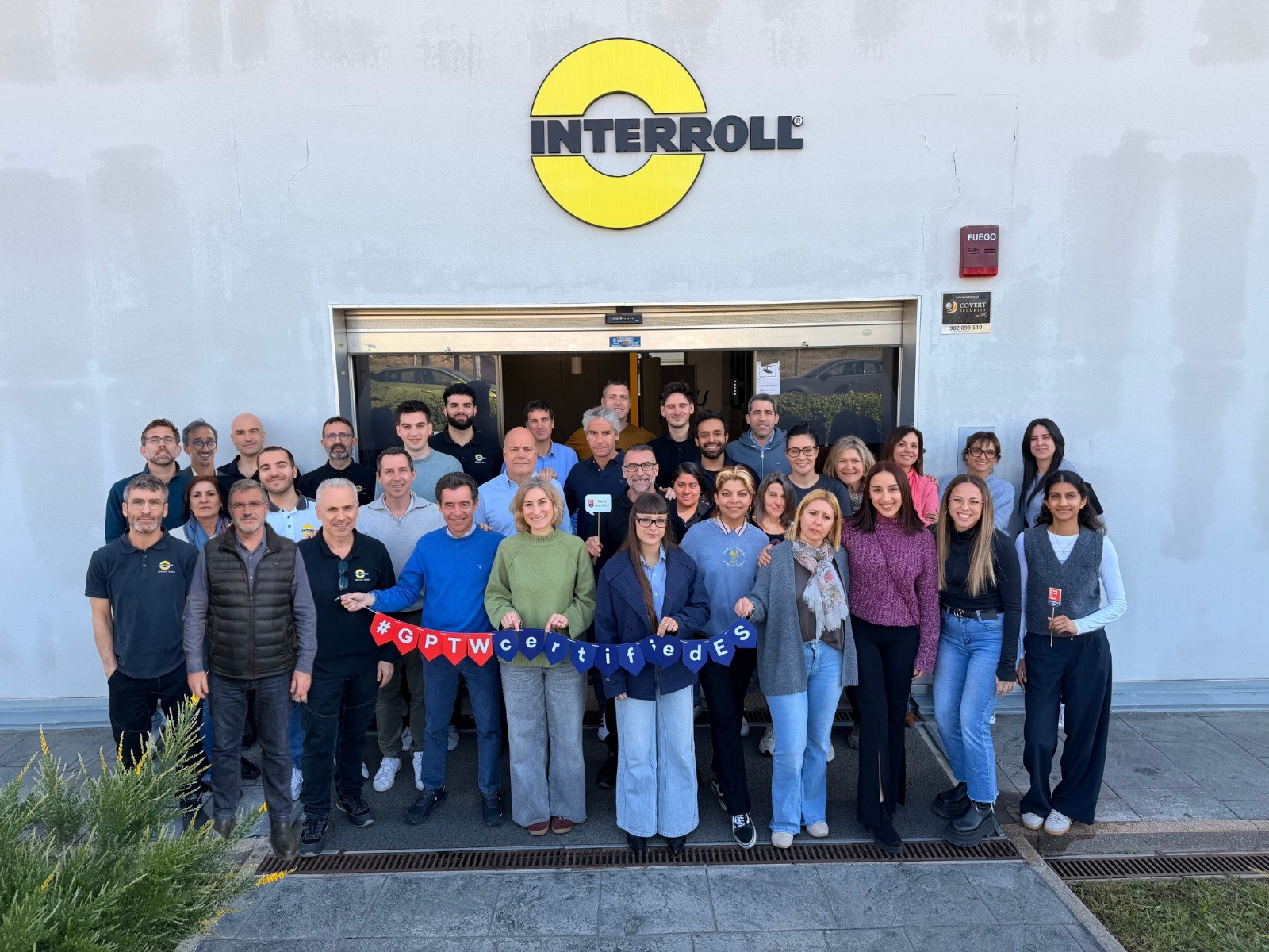 Interroll Spain Earns Great Place to Work® Certification